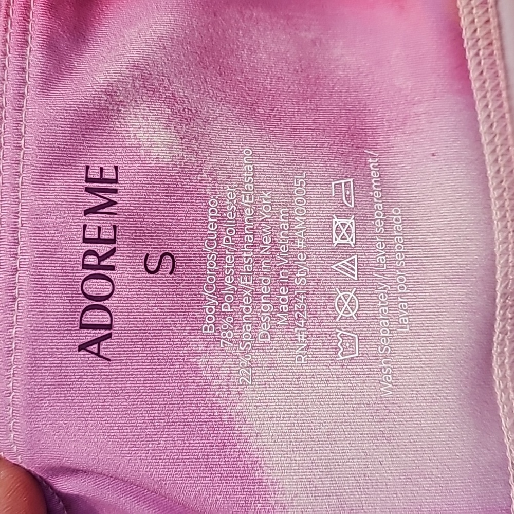 Adore Me Lotus Crossover High Rise 7/8 Leggings size Small - Picture 4 of 9